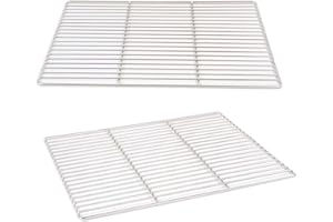 WIMI Grillrost 60 x 35 cm aus Edelstahl rostfrei und elektropoliert