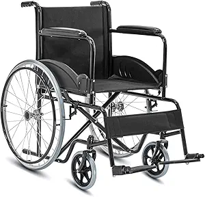 KosmoCare Dura Black Spoke Wheelchair
