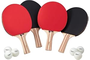 VIPER BY GLD PRODUCTS Viper Table Tennis Accessory Set (Rackets/Paddles and Balls)