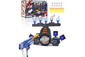 Lulizar Shooting Target Games for Kids with Toy Gun, Shooting Games for Kids WITH Foam Blasters & Bullets, Electric Target Guns for 6-14 Years Kids, for Kids