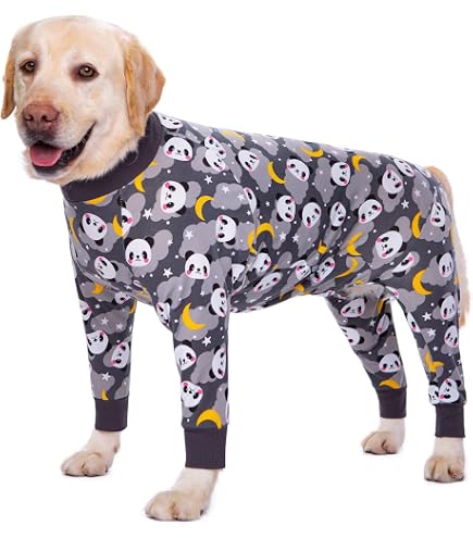 Axcimond Body Per Cani A Maniche Lunghe Dopo Op, Per Cani Di Piccola Taglia Media, Castrazione, Cane, Cagna, Cucciolo, Pigiama, Protezione Contro Le - 7