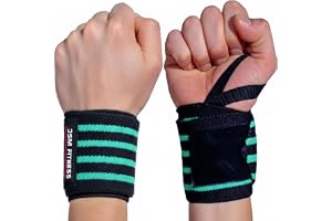 MuscleForge Handledsbandage Gym – handledsremmar gym – handledsskydd och handledsstöd sport – handledsband gym för styrketrän