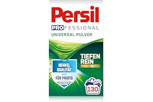 HENKEL Persil Professional - Polvo universal (130 lavados), detergente para lavar en polvo para profesionales, detergente