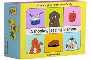 Smith Street Books A Monkey Eating a Lemon: A Funny Charade Game for the Whole Family