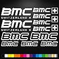 Shivoid®13Pcs BMC Switzerland Bike Sticker Decal Set – Premium Vinyl Stickers for Frame & Accessories
