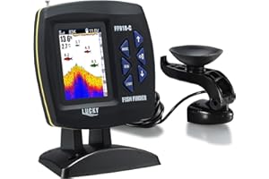 LUCKY Color Screen Boat Fish Finder With Dual Frequency