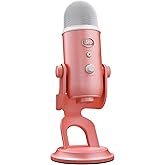 Logitech Creators Blue Yeti Premium USB Gaming Mic for Streaming on PC & Mac, Special Edition, Blue VO!CE Effects, Exclusive