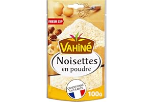 VAHINÉ - Pâtisserie - Noisettes en Poudre - Pour Gâteaux, Fonds de Tartes, Financiers, Biscuits et Cakes - 100g