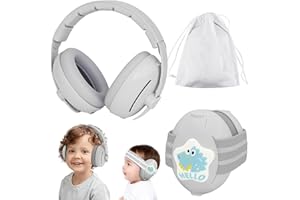 Sunshine smile 2 in 1 Gehörschutz Baby Kopfhörer,Baby Gehörschutz 0-4 Jahre
