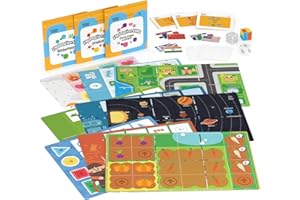 MatataStudio Mapa de Exploración para Tale BOT Pro y Coding Set Ciencia, Matemáticas y Estudios Sociales Set de Ciencias para Que los Niños Aprendan