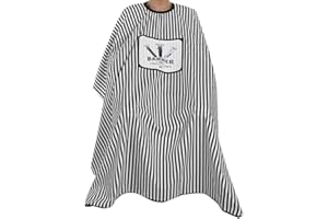 ZYYINI Peleryna fryzjerska, peleryna salonowa, peleryna profesjonalna fryzjerska, peleryna fryzjerska, fryzjerstwo salon fryzjerski strzyżenie włosów wodoodporne tkaniny salon fryzjerski fryzjer fryzjerski Suknia kosmetyczna Peleryna fartuch