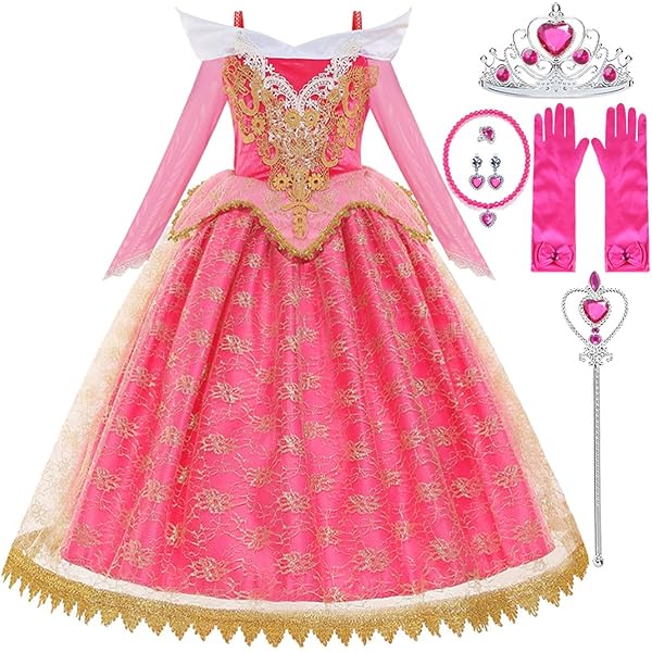 Lito Angels Prinsessenkostuum Carnaval Verjaardagsfeest voor Baby Meisjes, Paars Maat 86 (Leeftijd 12-18 Maanden) (Markeringsnummer 80