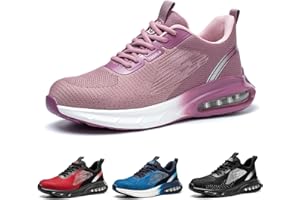 TQGOLD Chaussure de Securité Homme Femme Basket de Securite Amorti Protection Embout en Acier Chaussures de Travail