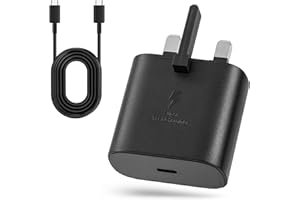 GADGETS 4ALL 25W Samsung Phone Fast Charger Plug With 6FT USB C Cable Compatible with Galaxy Smartphones and Other USB Type C Devices, Samsung Charger Cable Fast Charge, Fast Charger Usb c
