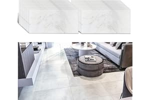 VEELIKE Adesivo da Pavimento in Vinile per Cucina Piastrelle per Pavimento Autoadesive Impermeabili in PVC per Bagno Soggiorno Adesivo Decorativo per Piastrelle Pelare e Attaccare 24 Pezzi 60cm x 30cm