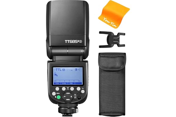 Godox TT685IIS Flash pour Appareil Photo Sony TT685II-S 2,4 G sans Fil HSS GN60 Flash Compatible avec Les Appareils Photo Numériques Sony a9 a7 a7II a7III a7R III a7RII a7SII a6000 a6300 a6500