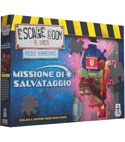 Cranio Creations – Escape Room Card Game: La Soluzione Aurea, Gioco Di Carte Rigiocabile In Italiano, 2-4 Giocatori, 60 Min, Da 10 Anni