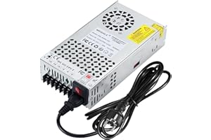 MEISHILE 12 V 50 A 600 W Power Supply Switching Power Supply Universal Power Supply AC to DC Transformer with Switch for LED Light Strip Bulb, Amplifier, Transformer 230 V 220 V to 12 Volt 20 A 30 A