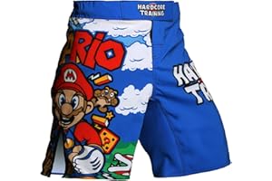 Hardcore Training Fight Shorts Kurze Hose Herren Kampfshorts Männer BJJ Grappling Boxen MMA No Gi Crossfit Workouts