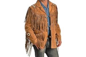 BuyBuy Sports Veste de cowboy traditionnelle occidentale avec franges et perles