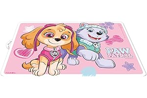 ALMACENESADAN, 3678; Mantel Individual Patrulla Canina Skye; Producto Reutilizable; no bpa; Dimensiones 43x29 cm, Modelo Surtido