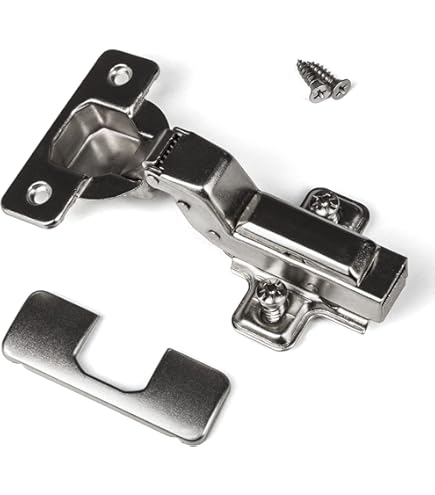 EFUTURETIME Sjabloon, onzichtbare scharnieren, 35 mm, boorgeleidingsset met Forstnerboor, 35 mm, verstelbare scharnieropener met boorafstand 46/48/52 mm