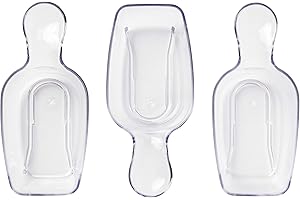 Oxo Good Grips Pop Accessories 3-Piece Scoop Set, Plastic, Transparent