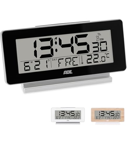 TFA Digitalwecker Als Häuschen - Mit Nachtlicht & Temperatur