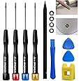 Precision Pentalobe Screwdriver Set, 0.8 mm, 1.2 mm, 1.5 mm (P2/TS1, P5/TS4, P6/TS5) for Apple iPhone, MacBook Pro, Air Retina