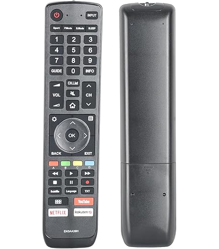 Telecomando Tv Universale Telecomando Sostitutivo Hisense EN2G30H - Compatibile Con Smart TV LED LCD, Con Tasti Netflix E YouTube Led Per Tv - Foto 3