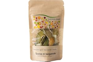 Biocal® - Scorza di Bergamotto naturale disidratate per mixology - 20g