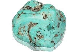 Real Gems 139.00 Karat zertifizierter natürlicher Blauer Türkis roher roher Edelstein, Türkis Loser Stein für Schmuck