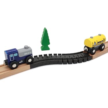 10 Pièces Adaptateurs De Pont GXGM Pour Trains En Bois Brio Et Duplo - Vert - Extension De Circuits
