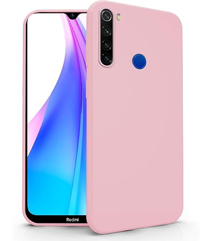 Mixroom Custodia TPU Per Xiaomi Redmi Note 8T – Morbida Cover Con Fantasia Farfalle Viola N199