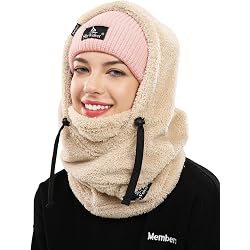 Cagoule Enfant Polaire - Cache Cou, Oreilles, Visage - Pour Ski, Vélo, Randonnée Hiver - Léger, Chaud, Respirant - 6