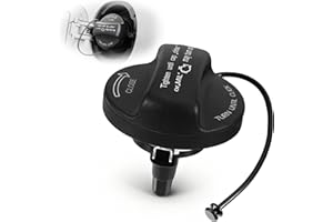 ‎WUISOLQP WUISOLQP Tankdeckel mit Halteband, Tankdeckel Auto Tankverschluss für BMW E46 E60 E61 E84 E87 E90 E91 E92 F10 F20 F30 F31, Mini Cooper R55 R56 R57 F56 Auto Kraftstofftankdeckel Ersatz