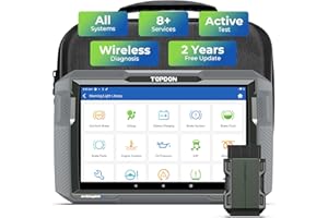 TOPDON OBD2 Diagnosis Coche ArtiDiag900 Lite con escaneo bidireccional, FCA y Can-FD, Bluetooth diagnóstico de Todos los Sistemas, 8 Servicios de reinicio, AutoVIN, 2 años de actualización Gratuita