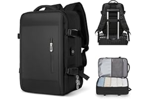 SZLX Borse da Cabina per Easyjet 45x36x20 Zaino da Viaggio aereo Bagaglio a Mano Zaino Ryanair 40x20x25 con porta USB zaino Borsa da Viaggio Impermeabile donna zaino per Computer Casual Daypack