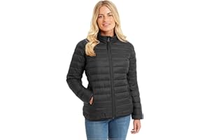 TOG24 Gibson Womens Puffer Jacket lightweight Quilted Jackets Ladies Warm Winter Padded Coats for Outdoor Travel Hiking