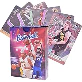 55 Adet NBA Basketbol Kartları Kutusu, Renkli Trading Kartları, 3 Yaş ve &Uuml;zeri