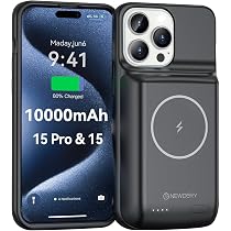 Giabuao Coque Batterie pour iPhone 12/12 Pro, Véritable Étui de Charge Prolongé, 8 500 mAh, Coque de Protection Portable avec Batterie pour iPhone 12/12 Pro, 6,1, Noir Giabuao Coque Batterie pour iPhone 12/12 Pro, Véritable Étui de Charge Prolongé, 8 500 mAh, Coque de Protection Portable avec Batterie pour iPhone 12/12 Pro, 6,1, Noir