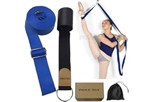 XEMZ Leg Stretch Band - Door Flexibility Trainer, Improve Leg Stretching Foot Stretcher Band, Perfect Home Equipment for Ballet Dance, Taekwondo Exercise, Gymnastic Training Stretching Strap