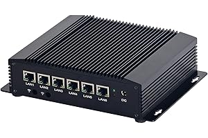 Firewall Micro Appliance, Pfsense, OPNsense, Untangle, VPN, Router PC, Intel Core I5 8260U / 8265U, HUNSN RM02k, 6 x Intel 2.5GbE I225-V LAN, AES-NI, HDMI, SIM Slot, DDR4 8G RAM, 64G SSD