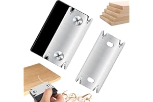 GUBOOM Tondeuse à bords menuiserie 1 lame antidérapante, raboteuse bavures, chanteuse tôles, coupe-tôle portable, coupe-bandes bois, PVC, ABS