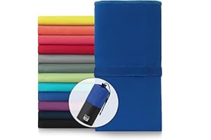 Blumtal Asciugamano Microfibra 120x60 cm - Asciugamano Palestra Microfibra Asciugatura Rapida - Asciugamani Palestra Donna - Asciugamani Microfibra da Viaggio - Asciugamani Microfibra Palestra - Blu