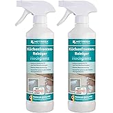 HOTREGA Küchenfronten-Reiniger Hochglanz 2x 500 ml | Streifenfrei & pH-neutral | Entfernt Fingerabdrücke | Für lackierte, fol