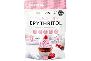 Pulverisiertes Erythrit von NKD Living 1 kg - kalorienfreie Puderzucker-Alternative