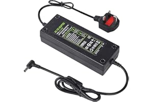 LXLQZXW AC 100-240V to DC 12V 10A Power Supply Adapter Converter Transformer 12 Volt 10 Amp 120W with 5.5mm x 2.5mm /2.1mm DC Output Jack for 5050 3528 LED Strip Light CCTV Cameras 3D Printer