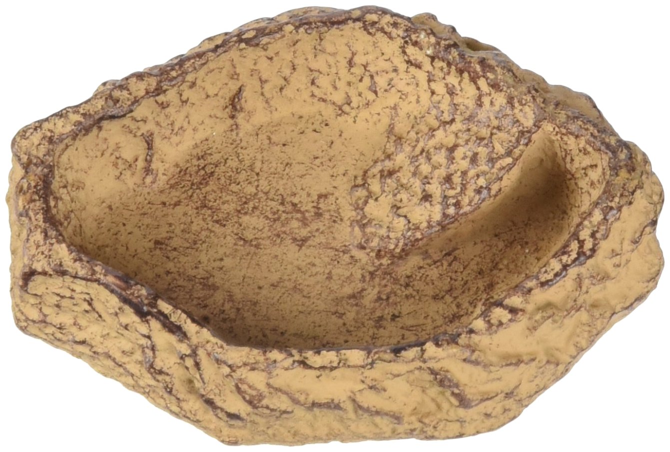 JBL 71082 – biberon, Bere e Bagno Ciotola per Animali da terrario Rettile, XS, Sabbia