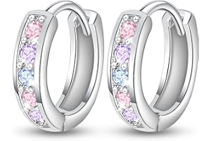 J.Fée 1 Paar Ohrringe Silber 925, Damenohrringe oder Ohrstecker, Ohrringe Silber oder Gold, Schmuck Damen, Geschenke für Frauen